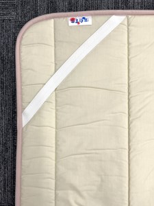 メルシャン マイヤー敷パッド ダブルサイズ ベージュ KW31507W プレミアム温泉毛布 温泉に入っているような優しい暖かさ 遠赤外線効果で暖かい [1836]