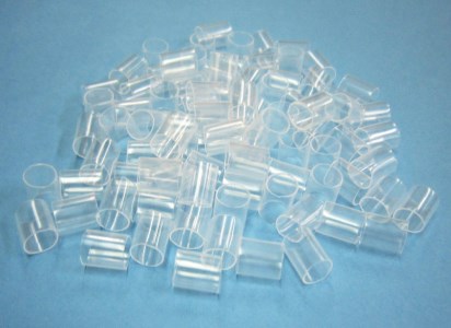 高さ調整簡単 パイプ枕1個 枕カバー ブルー2枚(リーブ柄) [2281]