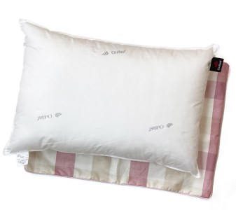 肌温度調整 アウトラストウォッシャブル枕 大(43×63cm)1個 枕カバーピンク2枚(マドラス柄) [2288]