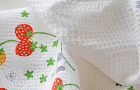 シンジカトウ「ふきぴか」セット｜抗菌・防臭効果 国産 ワッフル 布巾 フキン泉州タオル プレゼント ギフト 贈り物 日本製 [3802]