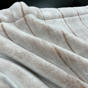 プレミアム温泉毛布 シングルサイズ ベージュ クラウドIIニューマイヤー毛布 温泉に入っている様な優しい暖かさ｡遠赤外線効果で体の芯から暖かい｡KW11715 [3902]