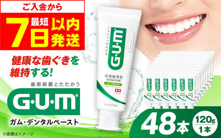 GUM デンタルペースト(ST) 120g×48本