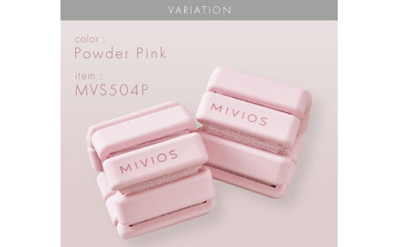 MIVIOS フィットウェイト 0.5kg パウダーピンク/MVS504P[AOAB117] 筋トレ