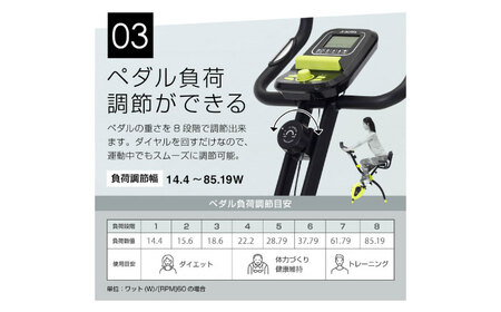 クロスバイク4721 ホワイト/AFBX4721WH[AOAB132] トレーニング