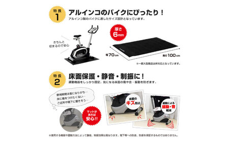 エクササイズフロアマットmini/EXP100[AOAB138] トレーニング