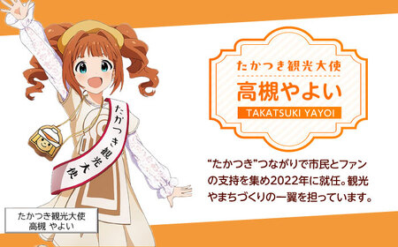 たかつき観光大使「高槻やよい」ふたマス!!!!!! グッズセット アイドルマスター 高槻やよい 「ふたマス!!!!!!」 グッズ 大阪府高槻市/公益社団法人　高槻市観光協会[AODC008]