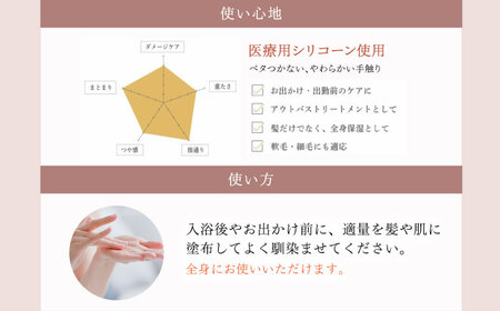 【全6回定期便】RIN. ヘアオイル（ゼラニウムフラワーの香り）sodatu.[AOCK025] ヘアオイル