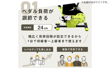 プログラムバイク6216 ホワイト/AFB6216W[AOAB171] エアロバイク