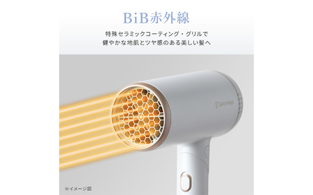 ワンダム プラズマケア ヘアドライヤー SHD-501F ホワイト[AOER007] ヘアドライヤー