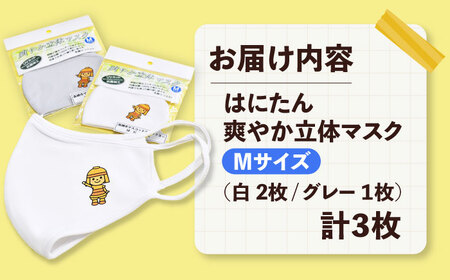 「はにたん」立体マスク３枚セット【M】[AODC006] マスク