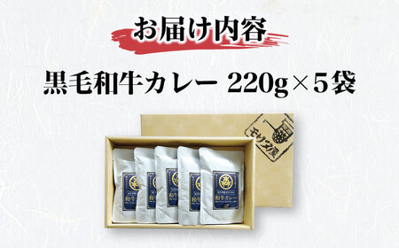 【年内発送】和牛カレー 5袋[AOAI005] カレー