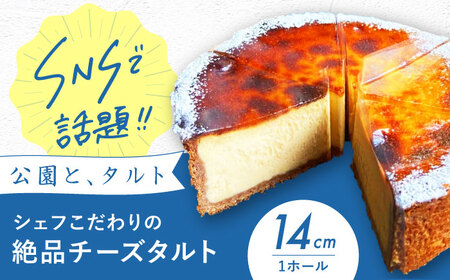 公園と、タルト》絶品チーズタルト 4.5号サイズ [AOCD004 公園と、タルト》絶品チーズタルト 4.5号サイズ [AOCD004