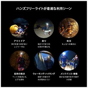 充電式ヘッドライト ネックライト ハンドライト 855lm Type-C充電 強力 USB充電 コンパクトライト ポケットライト ミニライト HL-02A