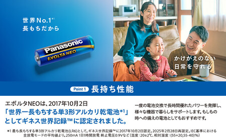 乾電池エボルタNEO 単3・4形 計74本セット アルカリ乾電池 パナソニック