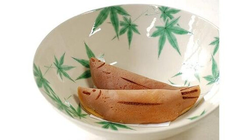 色絵 青もみじ紋大鉢【水間焼伏原窯】