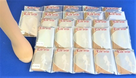 B0022.国産パンスト3種類25足セット 日本製 まとめ買い 美脚 M-Lサイズ 個包装