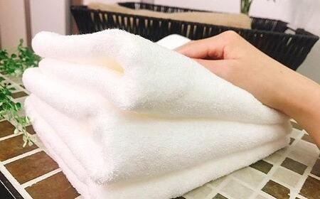 【日本製】ito美人フェイスタオル6枚セット(ブラウン・オフホワイト)