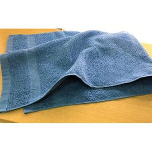 【大阪泉州タオル】Twinkle 銀の抗菌フェイスタオル８枚（トワイライトブルー）