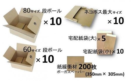 【日本製】オール紙資材・梱包パッケージキット「eco Packit エコ パキット」 // 梱包パッケージ 梱包パッケージキット