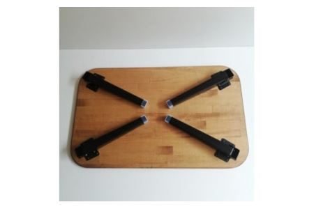 天然木 トースト 折りたたみ ローテーブル Sサイズ｜新星金属製作所 大阪府 守口市 集成材 ナチュラル テーブル 折りたたみ ローテーブル リビング 子供 子供部屋 おしゃれ 家族 [2486]