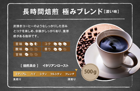 ゴールドコーヒーロースターズ 長時間焙煎 極みブレンド1kg (粉) [ゴールド珈琲 大阪府 守口市] [2259]