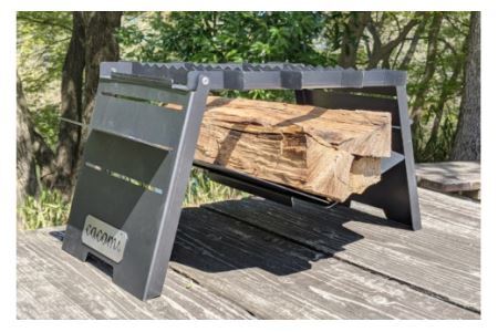 [最短15秒で簡単組立] コンロ焚き火台 - cacomi black 3ways -｜新星金属製作所 大阪府 守口市 [0930]