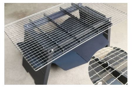 [最短15秒で簡単組立] コンロ焚き火台 - cacomi black 3ways -｜新星金属製作所 大阪府 守口市 [0930]