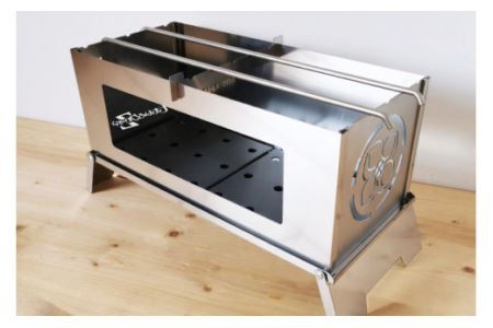 ももいろクローバーZ×焚き火台 cacomi fire Msize Long コラボグッズ 1台 ももクロ キャンプ BBQ｜新星金属製作所 大阪府 守口市 [0973]