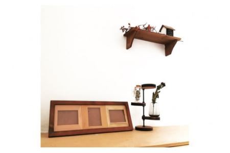 棚 小さなしずくの スタンド シェルフ (丸) 底板直径12cm×H30cm｜新星金属製作所 大阪府 守口市 インテリア 家具 花台 飾り棚 [0865]