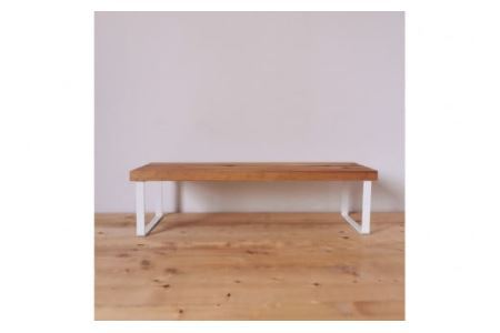 棚 無垢材とアイアンのシェルフ ナチュラルホワイト M60cm 約横60cm×高16cm×奥行19cm 完成品｜新星金属製作所 大阪府 守口市 家具 インテリア シェルフ 植物置き 靴棚 飾り棚 収納 日本製 [0875]