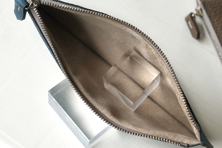 本革 薄型ペンケース ブルージーン｜革 レザー ステーショナリー 文房具 メンズ レディース 男女兼用 田村製作所 大阪府守口市 [2316]