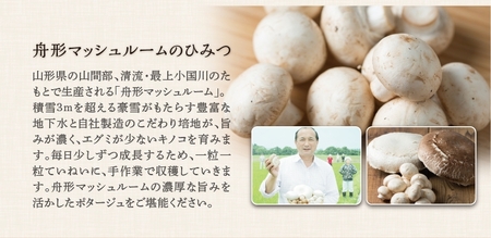 マッシュルームポタージュ 10食セット《山形県 舟形マッシュルーム 使用》 [2515]