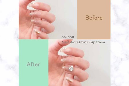 ネイル アクセサリー タペタム パステルグリーン 1個＋専用シール30枚 チップ シール｜MARNA TAPETUM ACCESSORY 大阪府 守口市 [2097]