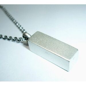 手元供養、メモリアルペンダント・スクエアー(マット)_装飾品・工芸品 ペンダント・ネックレス アクセサリー _【1073651】