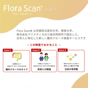 【2回受検セット】腸内フローラ検査サービス「Flora Scan」【1302437】