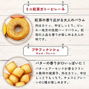 家具町バウムクーヘン＆プチフィナンシェ詰合せ_菓子・スイーツ 焼き菓子  _【1360795】