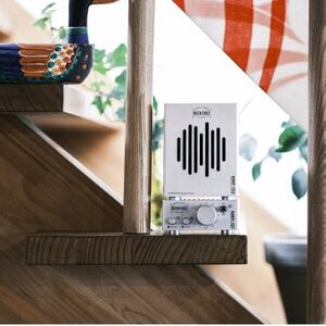 スタックアンプ/金属製ボックススピーカー型(シルバー)NMP-1A2A_家電製品 TV・オーディオ・カメラ  _【1578561】