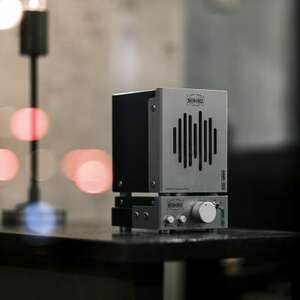 スタックアンプ/金属製ボックススピーカー型(シルバー)NMP-1A2A_家電製品 TV・オーディオ・カメラ  _【1578561】