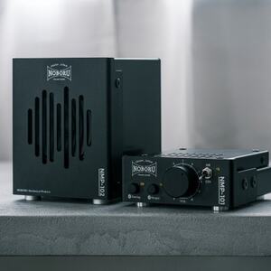 スタックアンプ/金属製ボックススピーカー型(ブラック)NMP-1B2B_家電製品 TV・オーディオ・カメラ  _【1578566】