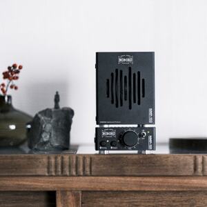 スタックアンプ/金属製ボックススピーカー型(ブラック)NMP-1B2B_家電製品 TV・オーディオ・カメラ  _【1578566】