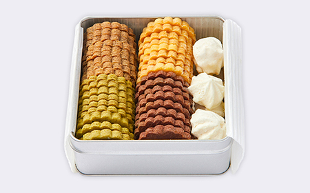 《冷蔵》ヴィーガン＆グルテンフリークッキー缶  乳製品・卵・小麦粉不使用!ご褒美、お礼品にオススメ_菓子・スイーツ クッキー  _【配送不可地域：離島】【1588410】