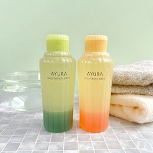 AYURA(アユーラ) メディテーションバスt＆ナイトリートバス 各1本_美容 入浴剤  _【1591985】
