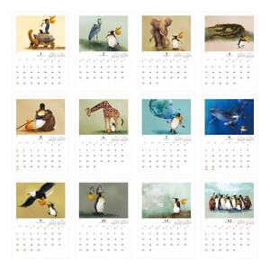 2026菜生カレンダー キングペンギンの旅 【数量限定】【1652513】