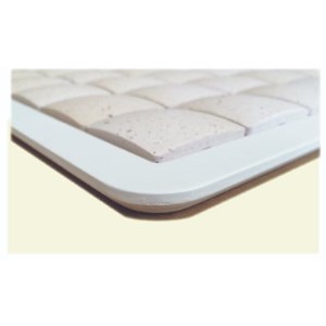 珪藻土タイルバスマット ホワイトS_雑貨・日用品  日用品 _【1244750】