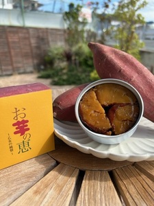 A305 お芋の恵 100g×6缶【芋 さつまいも 焼き芋 缶詰 離乳食 保存食 大阪 八尾市】