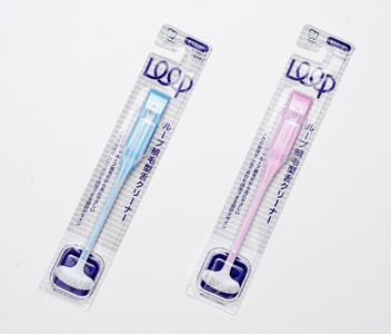 A327　Loop植毛型舌クリーナー【舌ブラシ 口腔ケア 舌磨き 口臭 予防 6本 日本製 大阪 八尾市】