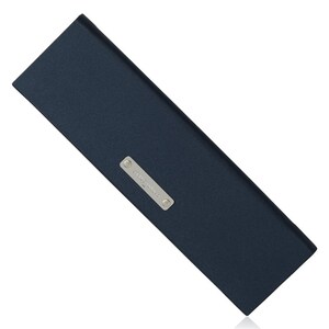 B305(ネイビー)　スマートふくさ 袱紗 ポケットティッシュ入れ付き（ネイビー）【大一創芸 FUKUSA FACTORY 袱紗 慶弔 男性 女性 結婚式 葬儀 お葬式 金封 コンパクト マグネット 日本製 大阪 八尾市】