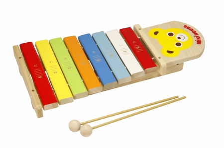 L104 ミキハウス シロフォン（もっきん）【mikihouse おもちゃ 楽器 木琴 木のおもちゃ 出産 赤ちゃん 男の子 女の子 子供 大阪府 八尾】