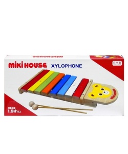 L104 ミキハウス シロフォン（もっきん）【mikihouse おもちゃ 楽器 木琴 木のおもちゃ 出産 赤ちゃん 男の子 女の子 子供 大阪府 八尾】