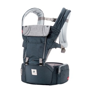 S106(チャコールグレー)ミキハウス×ポグネー ベビーキャリア(チャコールグレー)【mikihouse 抱っこひも 抱っこ紐 男の子 女の子 赤ちゃん 出産 ベビー ベビー用品 コラボ ブランド 大阪府 八尾】